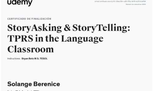 TPRS Method (Udemy-USA)