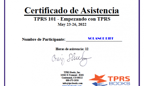 TPRS Method (TPRS Books - USA)